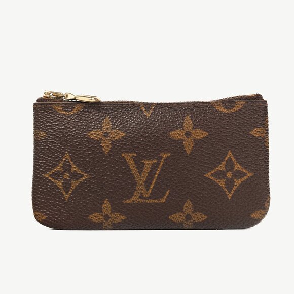 Louis Vuitton Monogram Canvas Zip Pochette Cles - Picture 1 of 9